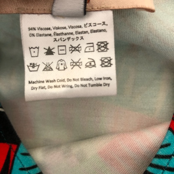 Mara Hoffman Fitted Mini Dress Jungle Trip Medium - Picture 9 of 10